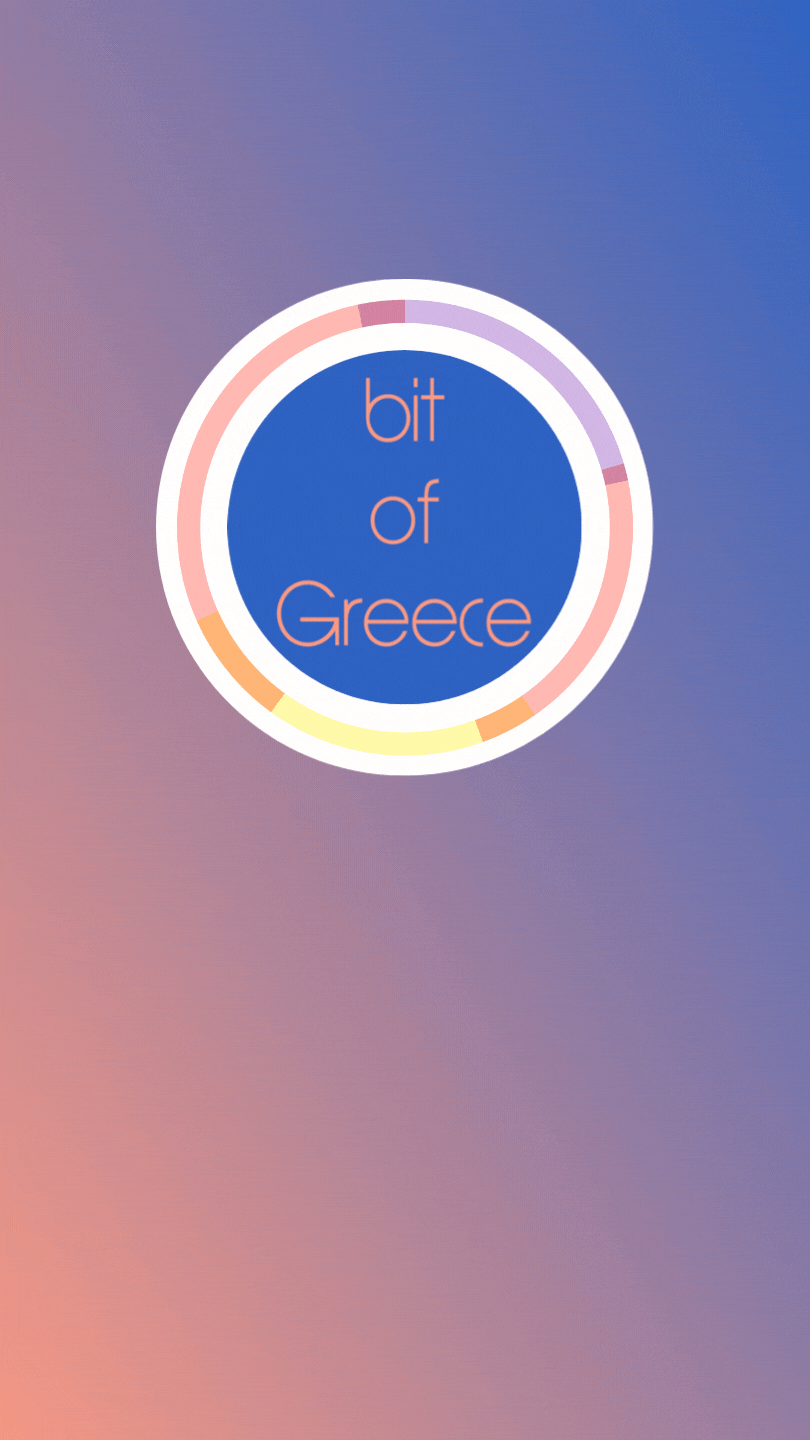 A Bit of Greece animated brand visual
